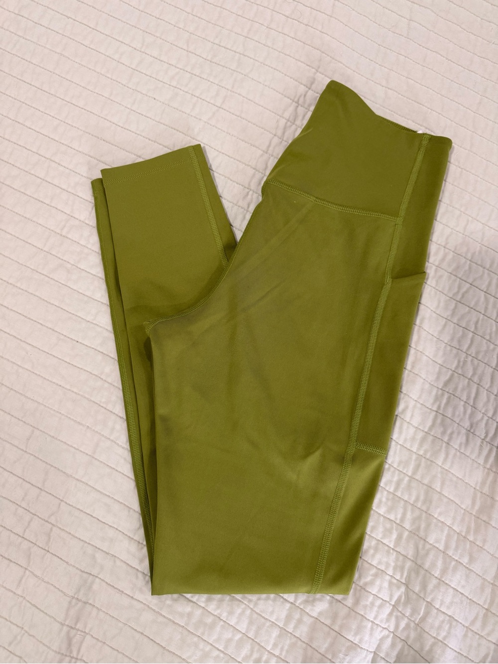 girlfriend collective Green High-Waist Pocket Legging & Dylan Tank Set - Picture 6 of 7